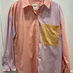 Abercrombie Oversized Womens Multicolor Shirt